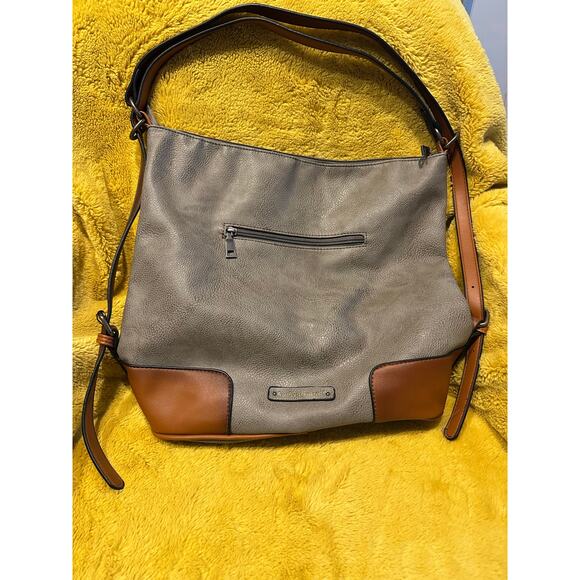 Kathy Ireland Large Bucket Style Hand Bag adjustable Shoulder Strap backpack - Picture 1 of 10